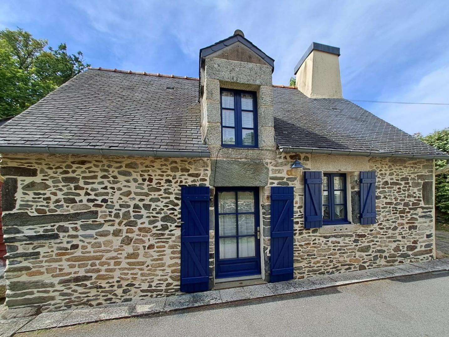 Villa Penty La Houssaye Pontivy Exterior foto